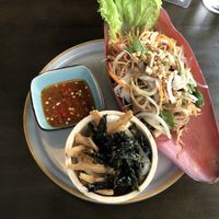Banana blossom salad  at La Gom Kitchen in Phu Quoc