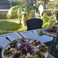 Grilled artichokes with garlic and parsley at La Estación in San Pablo De Buceite