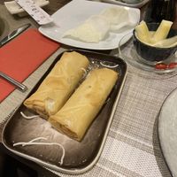 Veggie rolls  at Chun in Madrid