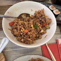 Arroz frito vegetal  at Chun in Madrid