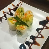 Rollitos fríos Veggie.
Wraps cold veggies. at Chun in Madrid