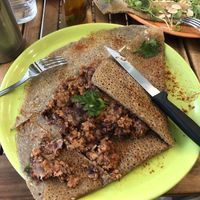 Vegan chilli con carne gallet at Las Delicias de Emma in Tenerife