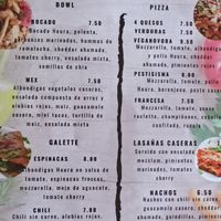 Carta at Las Delicias de Emma in Tenerife