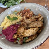 Fake Chiken... buenísimo  at Las Delicias de Emma in Tenerife