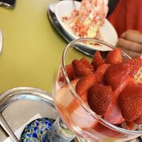 Strawberry Cup at Eiscafé Venezia in Budingen