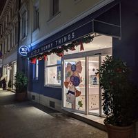 view from outside at Pâtisserie Ludwig in Karlsruhe