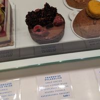 raspberry with chocolate at Pâtisserie Ludwig in Karlsruhe