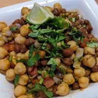Chana Chaat at Neehee's in Hanover Park