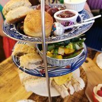 Vegan afternoon tea at Not Just Desserts in Mansfield