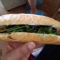 Banh mi at Vegan Heaven in Da Lat