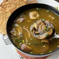 Sopa de hongos / setas at Taco Taco in Monteverde