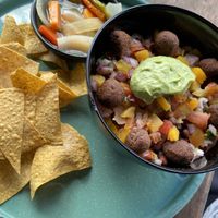 Bowl vegetal at Taco Taco in Monteverde