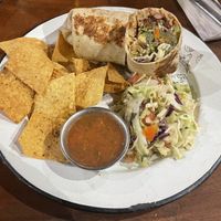 Vegan vegetable burrito  at Taco Taco in Monteverde
