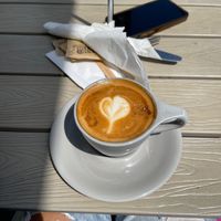 Cappuccino  at Parakeet Cafe in San Diego