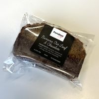 vegan chocolate banana bread  at Parakeet Cafe in San Diego