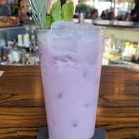 Purple drank was yummy at Trevor's at the Tracks in San Juan Capistrano