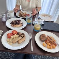 All vegan!  at Hythe Imperial in Hythe