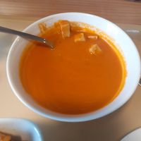 Томатный суп с soy at Sattva in Moscow
