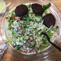 Felafel/impossible kebab salad at Taïm - Flatiron in New York City