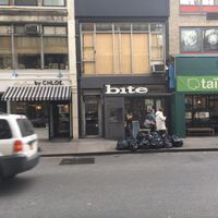From across the street--notice how close it is to By Chloe at Taïm - Flatiron in New York City