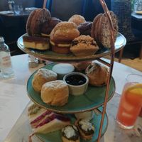 Vegan afternoon tea at The Rooftop Gardens in Norwich