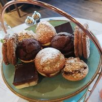 Afternoon tea - cupcakes / cookies at The Rooftop Gardens in Norwich
