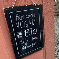 sign at Wilder Mann in Erfurt