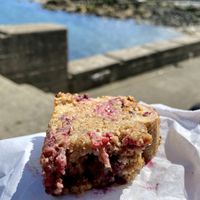 Banana raspberry bread at Nock Nock in Dublin