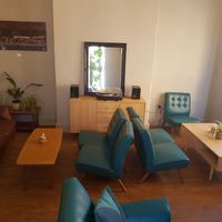 Cool upstairs seating at Cafe Etch in Middlesbrough