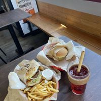 bring your own cup ♻️  at Nice Burger - Costa Mesa in Costa Mesa