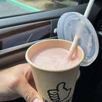 Strawberry Shake  at Nice Burger - Costa Mesa in Costa Mesa