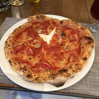 Pizza marinara!  at Oggi in Guangzhou