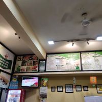 :-) at Dosa Palace in Mysore