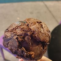 Chocolate honeycomb: so creamy and good but quite rich at Augustus Gelatery in Yarraville