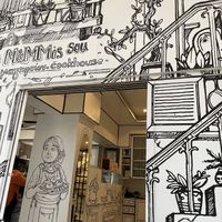 The restaurant  at Tis Mammis Sou in Rhodes