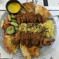 Vegan Souvlaki at Tis Mammis Sou in Rhodes