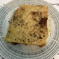 Moussaka  at Tis Mammis Sou in Rhodes