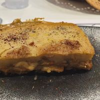 Vegan Moussaka at Tis Mammis Sou in Rhodes