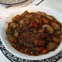 "Giant" or "Lima" beans at Tis Mammis Sou in Rhodes