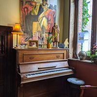 inside at Atelier Flori in Bruges