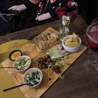 Bordje van de chef at Atelier Flori in Bruges