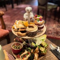 High tea treats  at Atelier Flori in Bruges