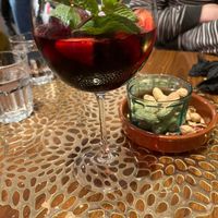 Huisgemaakte mocktail  at Atelier Flori in Bruges