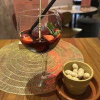 Homemade ice tea 7€ + complimentary peanuts butter  at Atelier Flori in Bruges