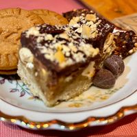 Zoete afsluiter bij de koffie at Atelier Flori in Bruges