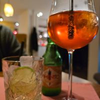 Drinks at Atelier Flori in Bruges