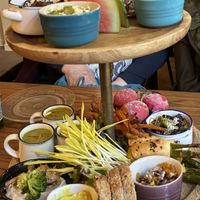 Sharing dish   at Atelier Flori in Bruges