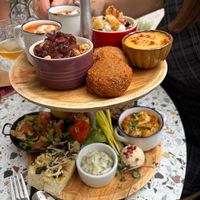 Sharing platter. €32 of deliciousness    at Atelier Flori in Bruges
