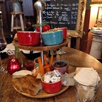 Amazing selection of vegan eats for 2 people. We struggled to finish it! at Atelier Flori in Bruges