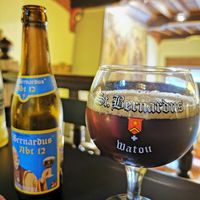 Really good beer. at Atelier Flori in Bruges